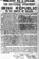 orig1 An original copy of the 1916 Proclamation of the Irish Republic